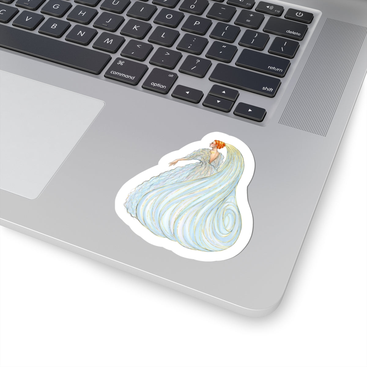 Aquarius | Zodiac Fashion Illustration (Sticker)