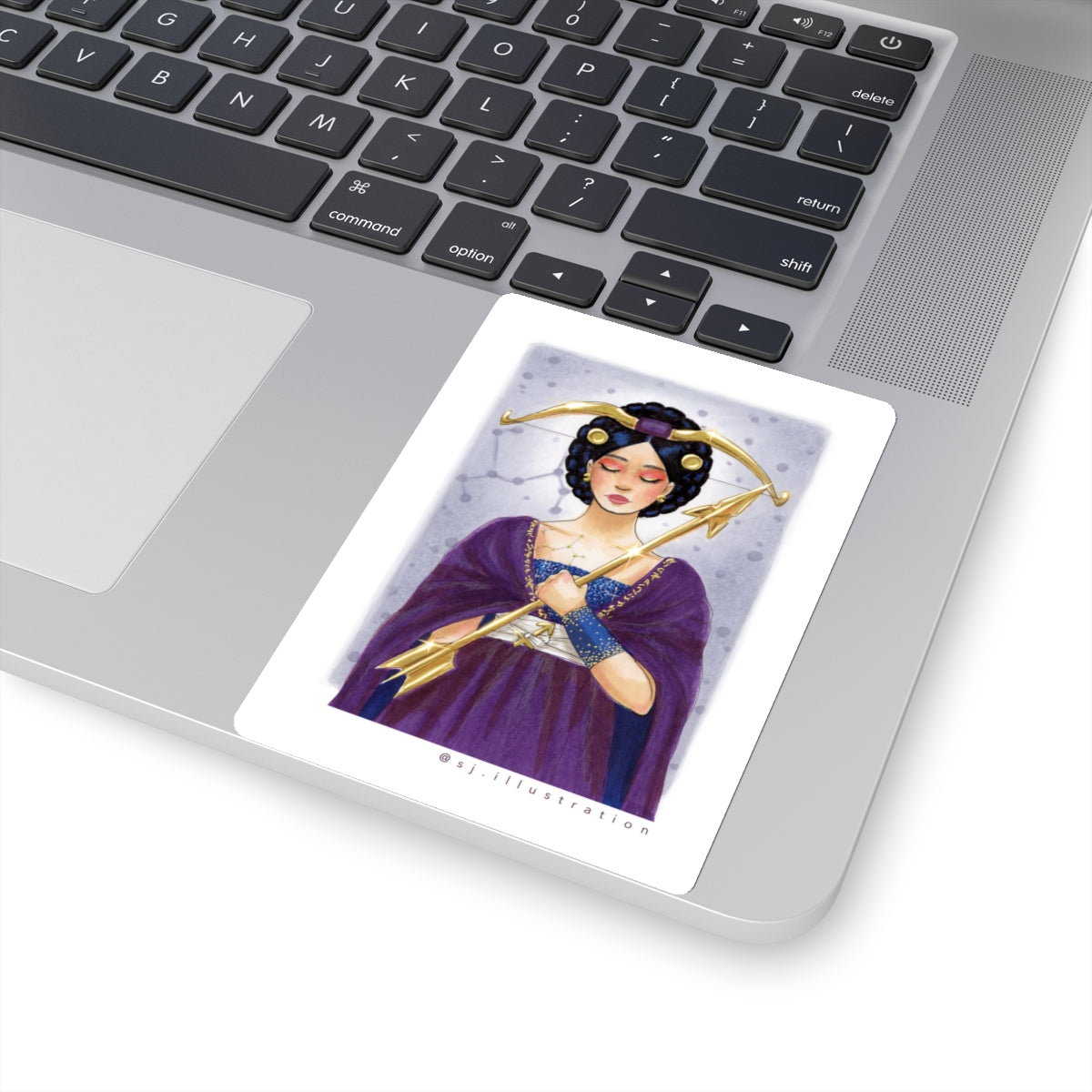 Sagittarius | Zodiac Fashion Illustration (Sticker)
