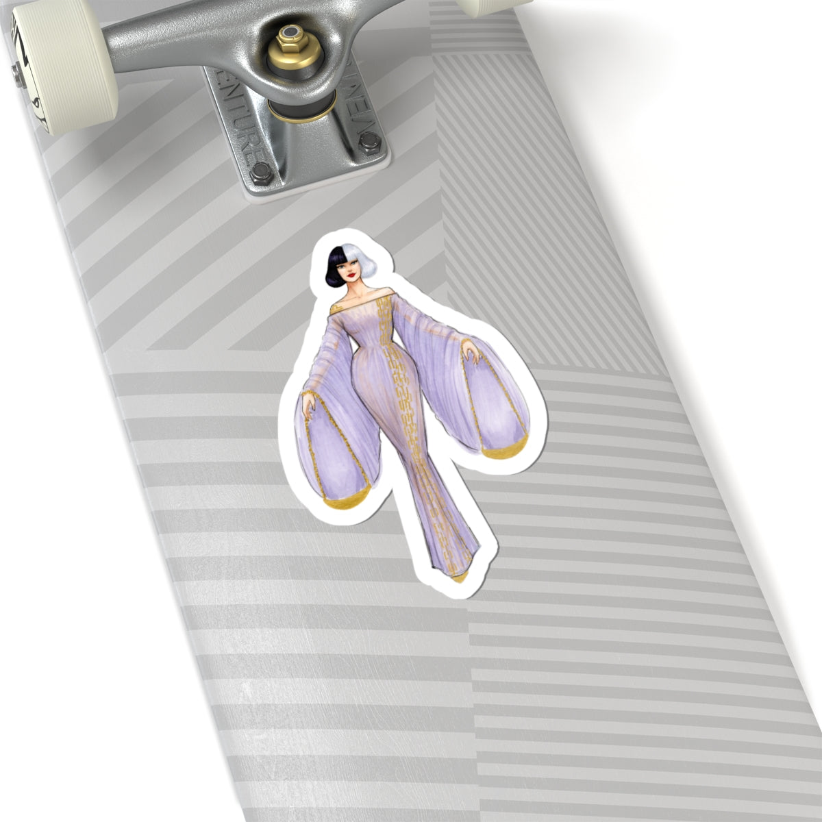 Libra (series 2) | Zodiac Fashion Illustration (STICKER)