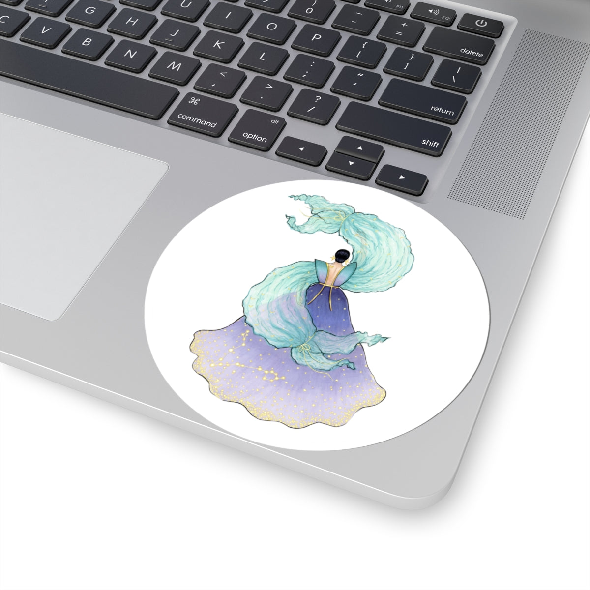 Pisces | Zodiac Fashion Illustration (Sticker)