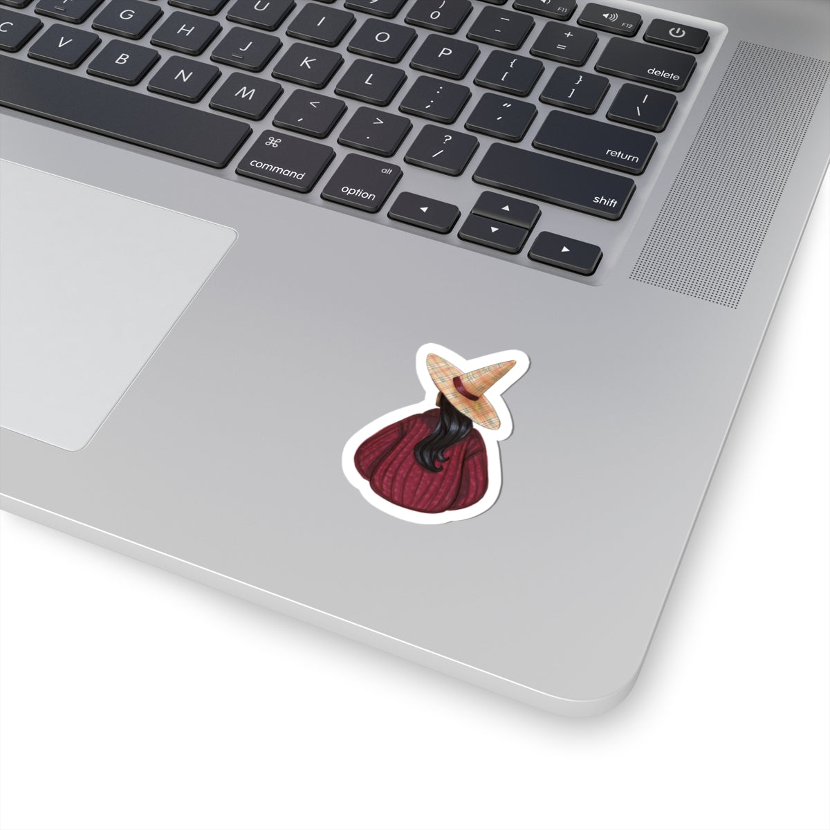 Brrrberry (Cozy Witch Series) | Fun Fall Fashion Illustration (STICKER)