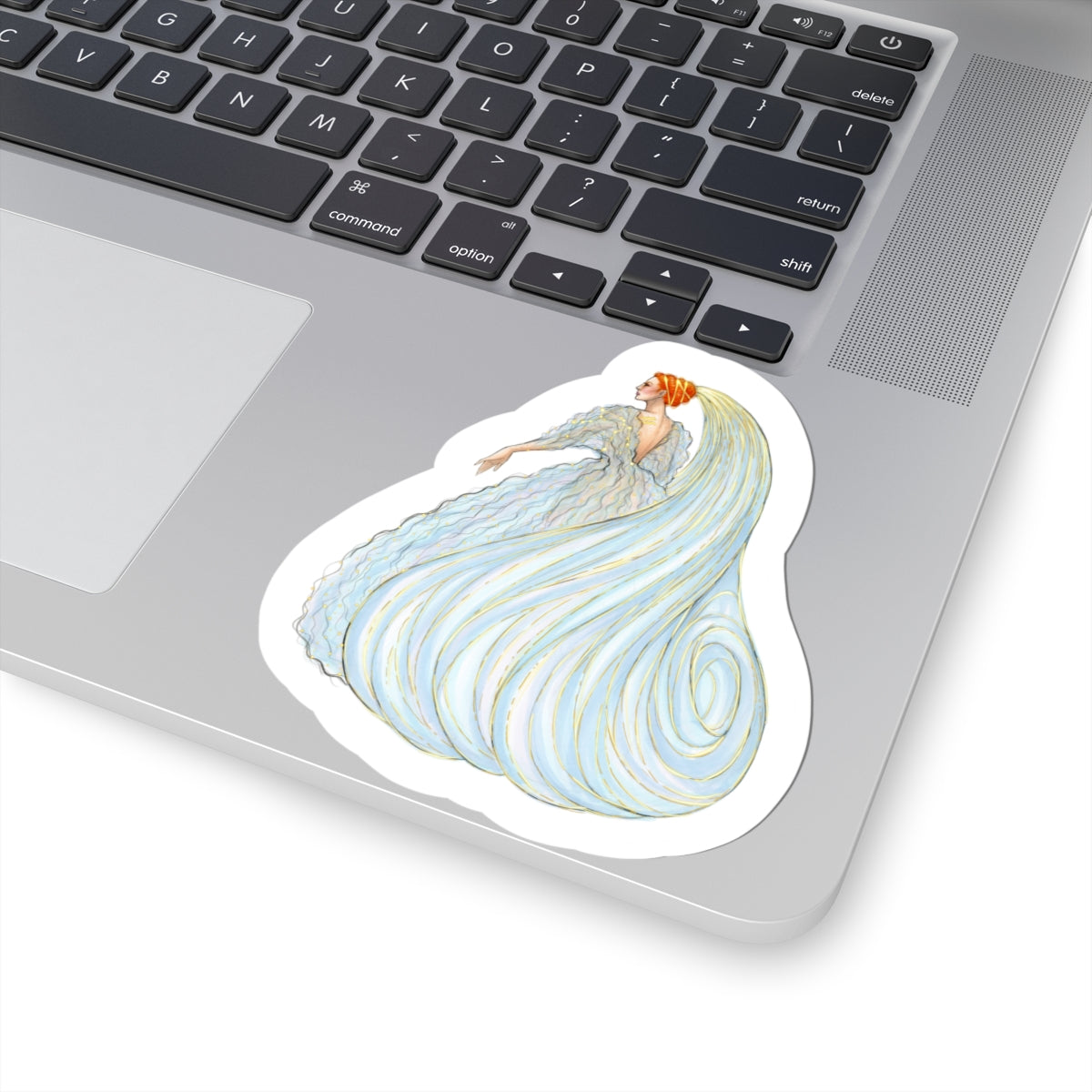 Aquarius | Zodiac Fashion Illustration (Sticker)