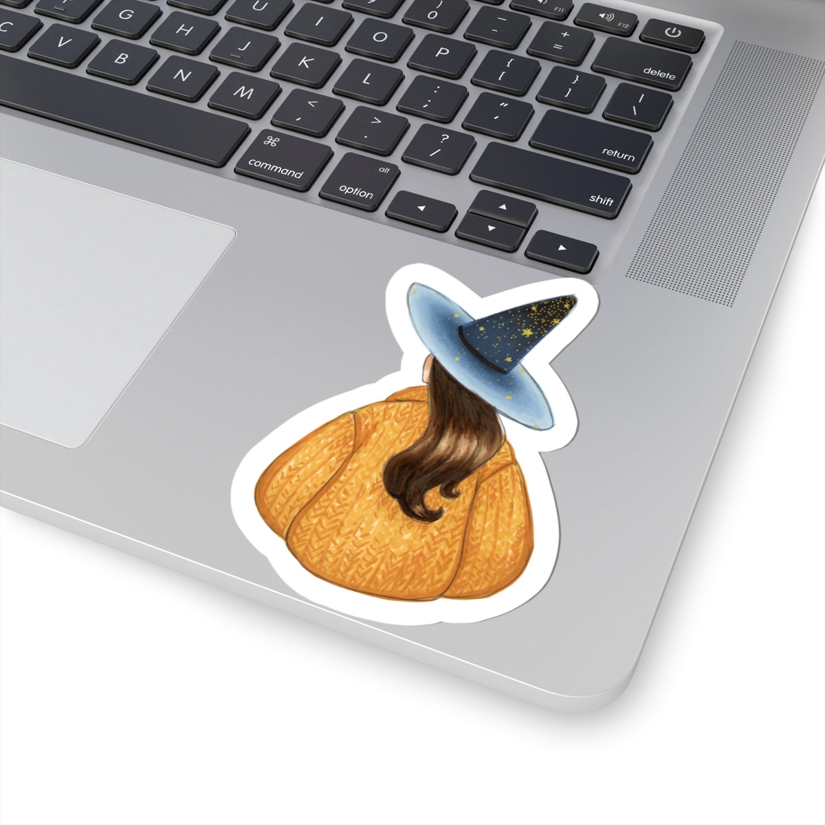 Star Brrright (Cozy Witch Series) | Fun Fall Fashion Illustration (STICKER)