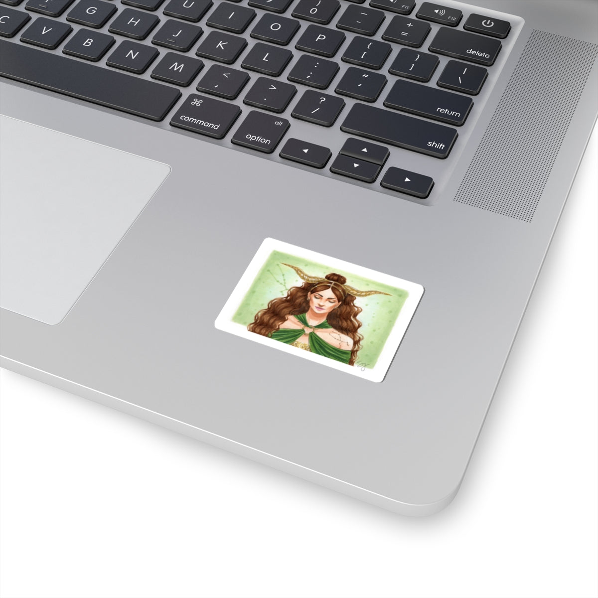 Taurus | Zodiac Fashion Illustration (Sticker)