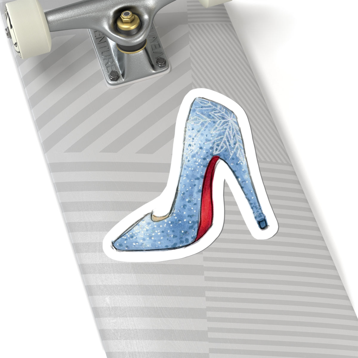 Step Into Winter | Fun Winter Stiletto Fashion (STICKER)