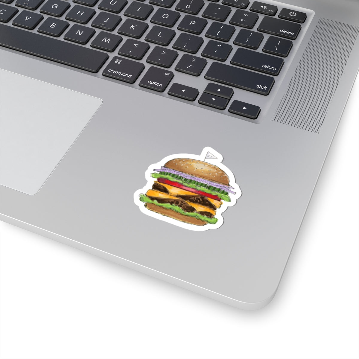Double Cheeseburger | Food Illustration (STICKER)