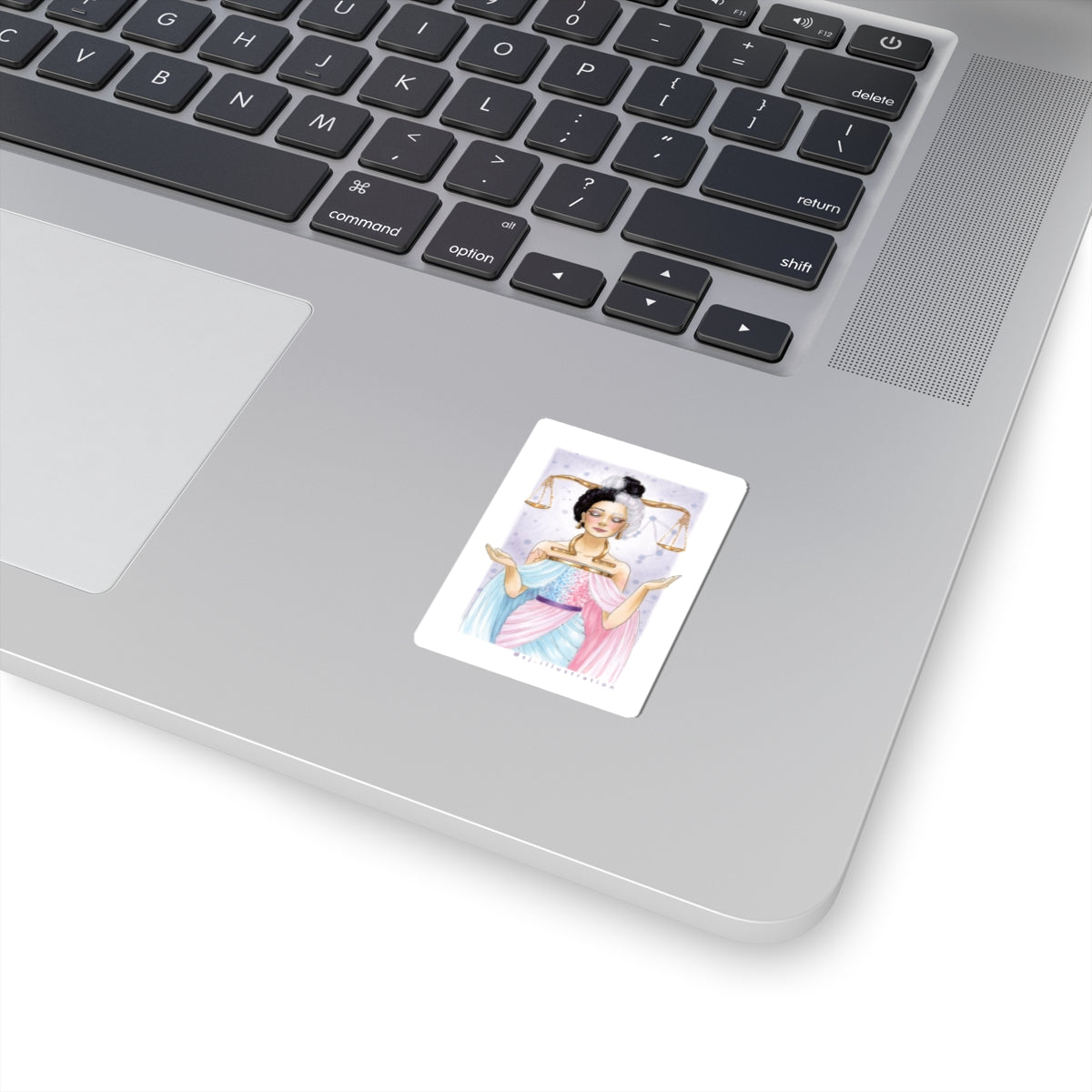 Libra | Zodiac Fashion Illustration (Sticker)