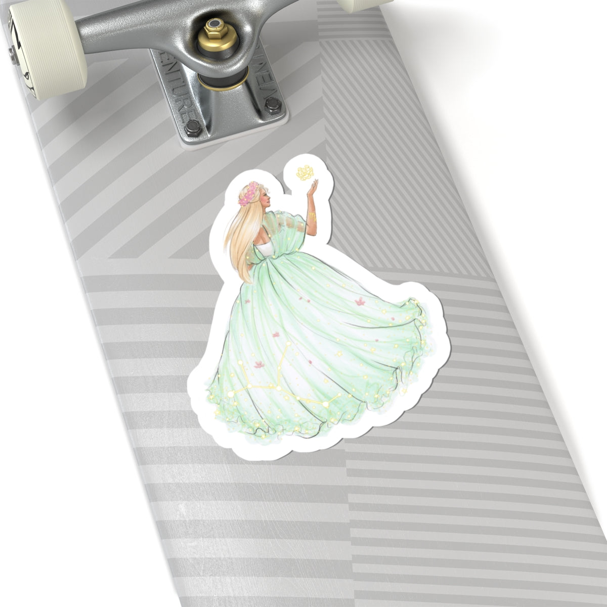 Virgo (series 1) | Zodiac Fashion Illustration (STICKER)