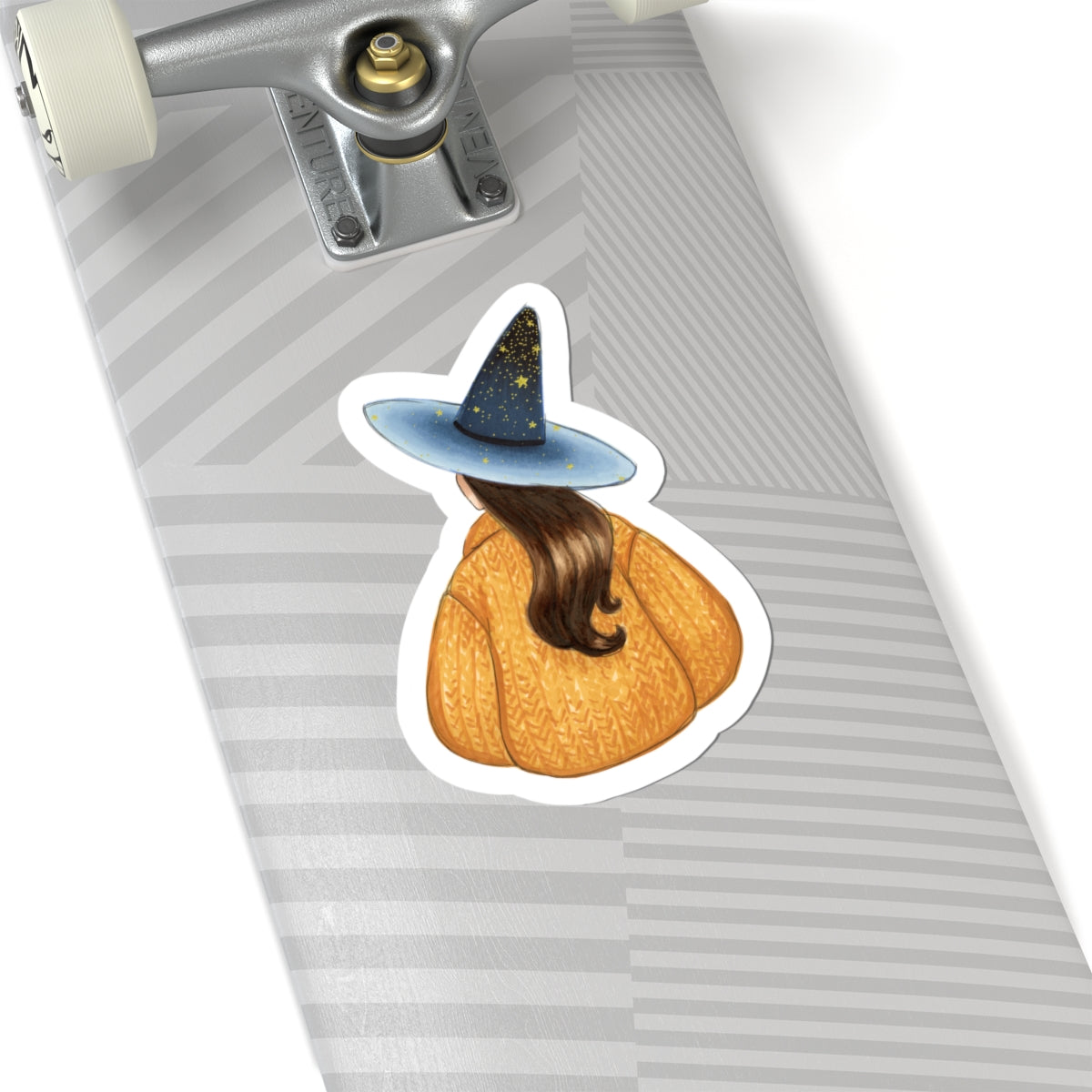 Star Brrright (Cozy Witch Series) | Fun Fall Fashion Illustration (STICKER)