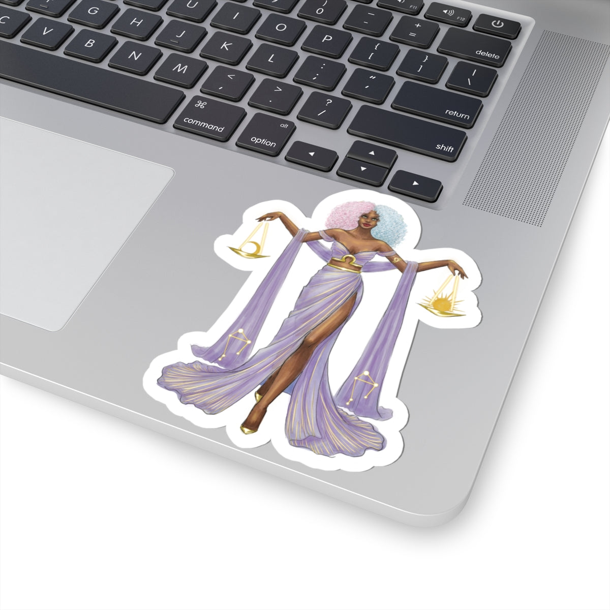 Libra (series 1) | Zodiac Fashion Illustration (STICKER)
