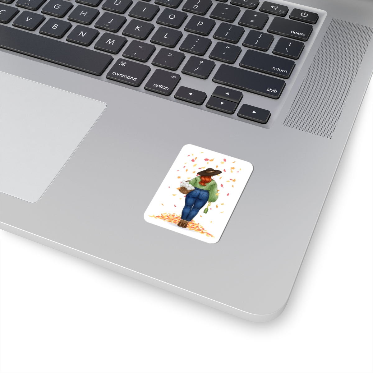 Changing Leaves | Curvy Fall Fashion Illustration (STICKER)
