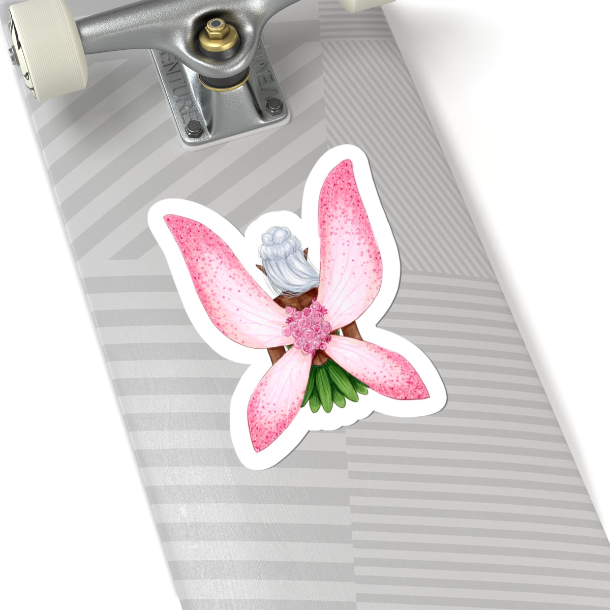 Flower Fairy | Fantasy Fairy Illustration (Sticker)