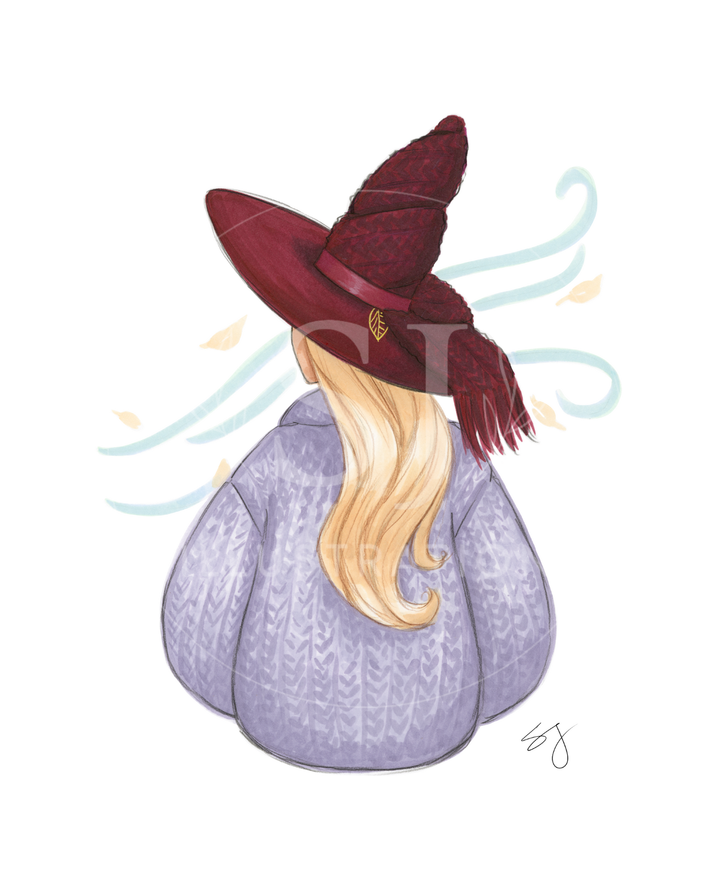 Cozy Witch Series Bundle | Fun Fall Fashion Illustration (PRINT BUNDLE)