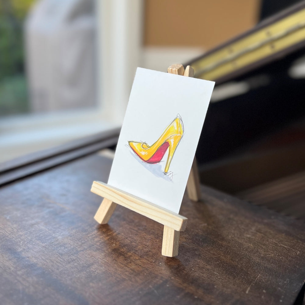 Mini Wooden Easel | ACEO Display Stand