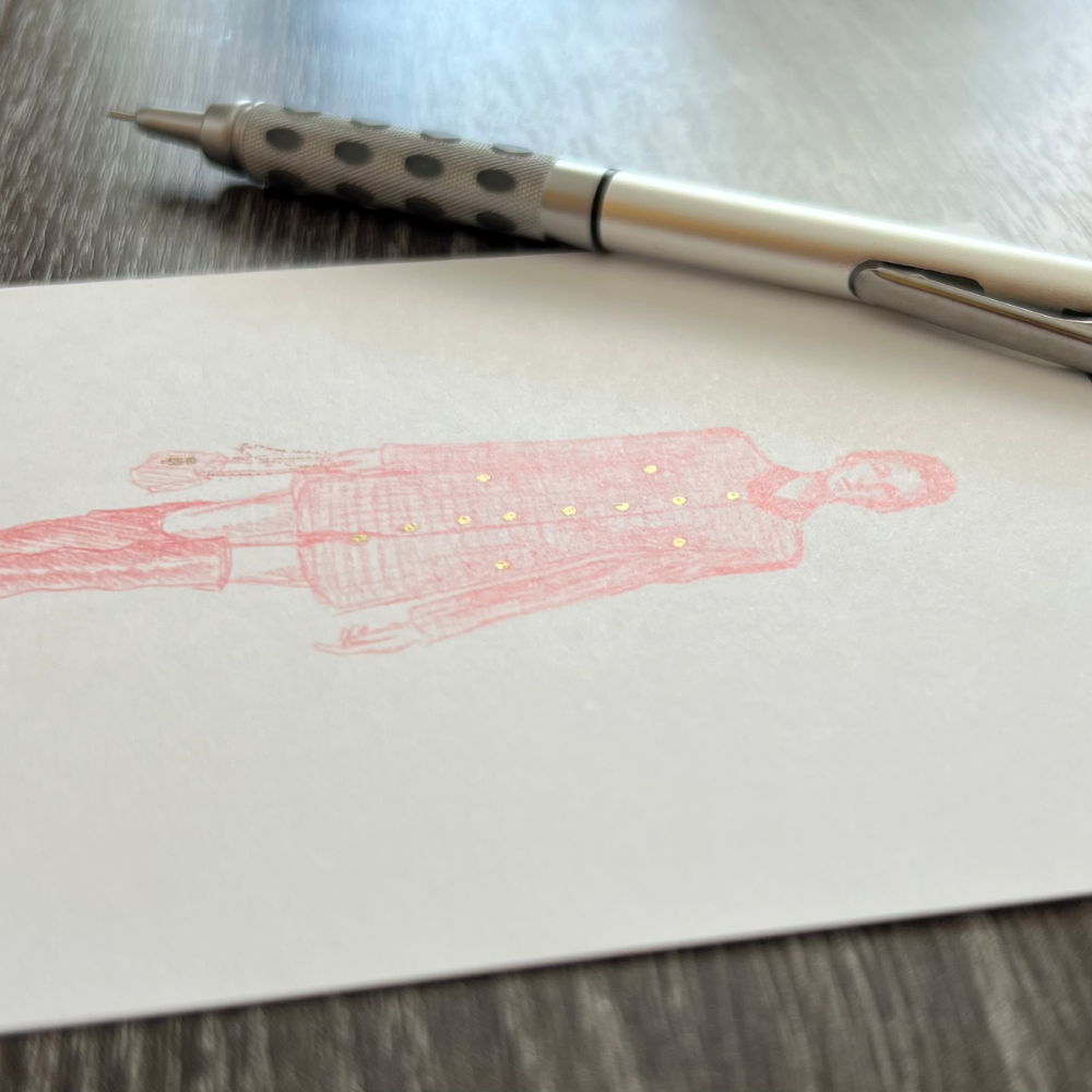 Runway Look Sketch | Fashion Illustration (ORIGINAL)