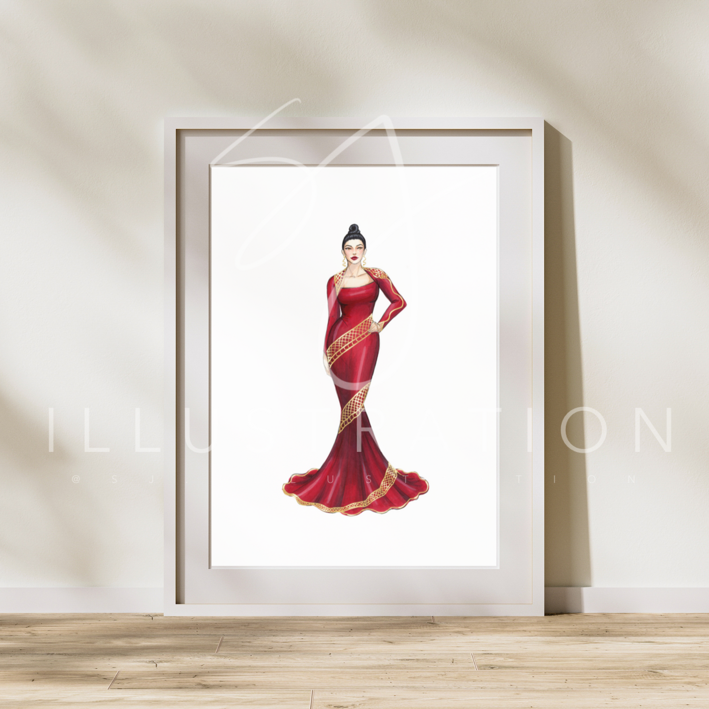 Lunar New Year 2025: Year of the Snake | Fashion Illustration (PRINTS)