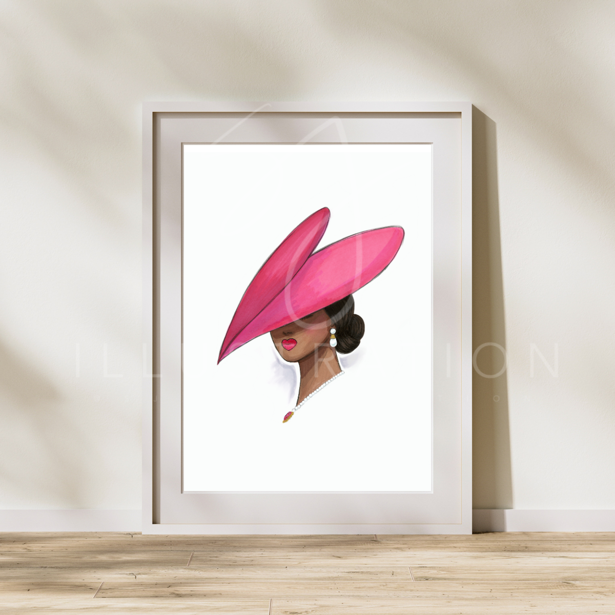 Mysterious Love | Fashion Illustration (PRINT)