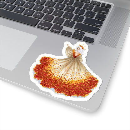 Leafy Queen  |  Fall Fashion (STICKER)