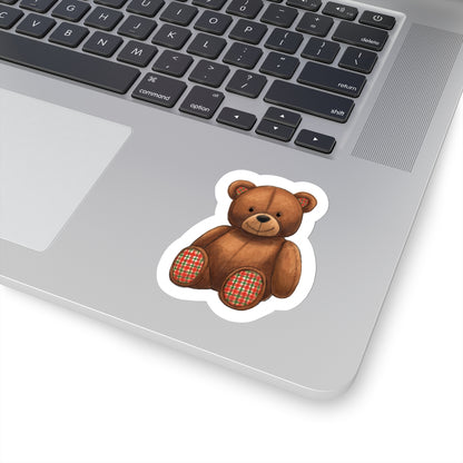 Festive Teddy Bear  |  Sticker