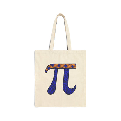 Blueberry Pi | Cotton Canvas Tote Bag