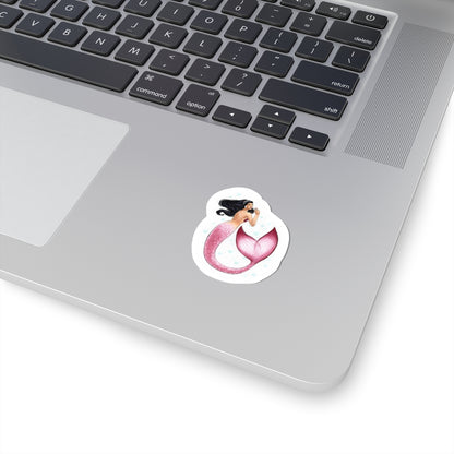 Hearts of the Ocean Whimsical Mermaid  |  Sticker