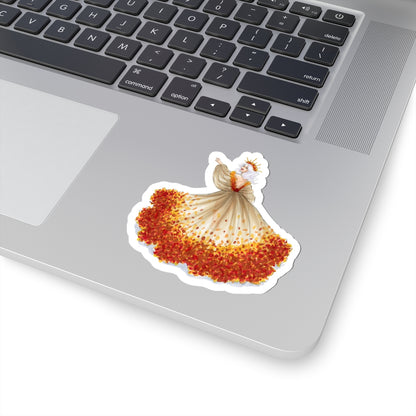 Leafy Queen  |  Fall Fashion (STICKER)