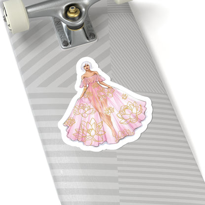 Virgo (series 2)  |  Zodiac Fashion Illustration (STICKER)