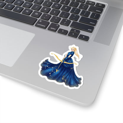 Sagittarius (series 1)  |  Zodiac Fashion Illustration (STICKER)