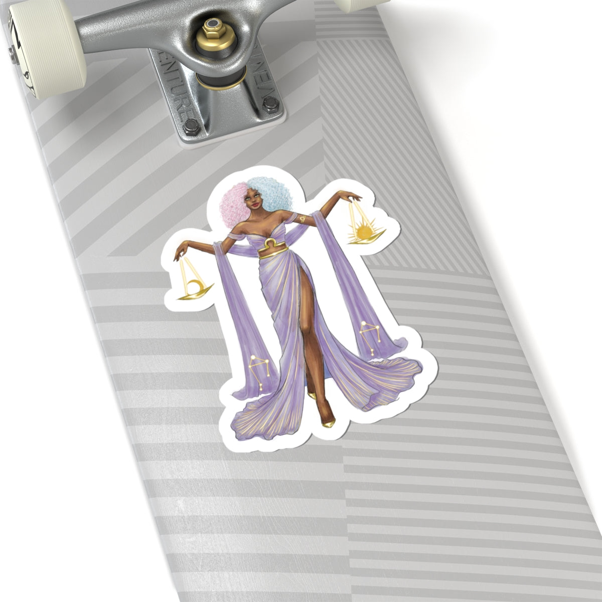 Libra (series 1)  |  Zodiac Fashion Illustration (STICKER)