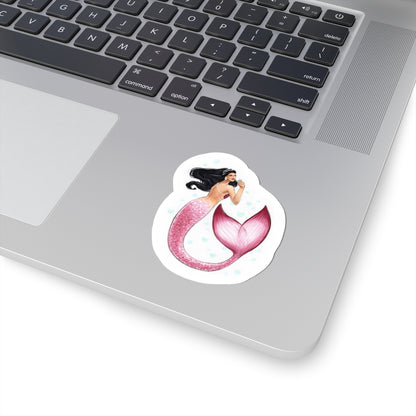 Hearts of the Ocean Whimsical Mermaid  |  Sticker