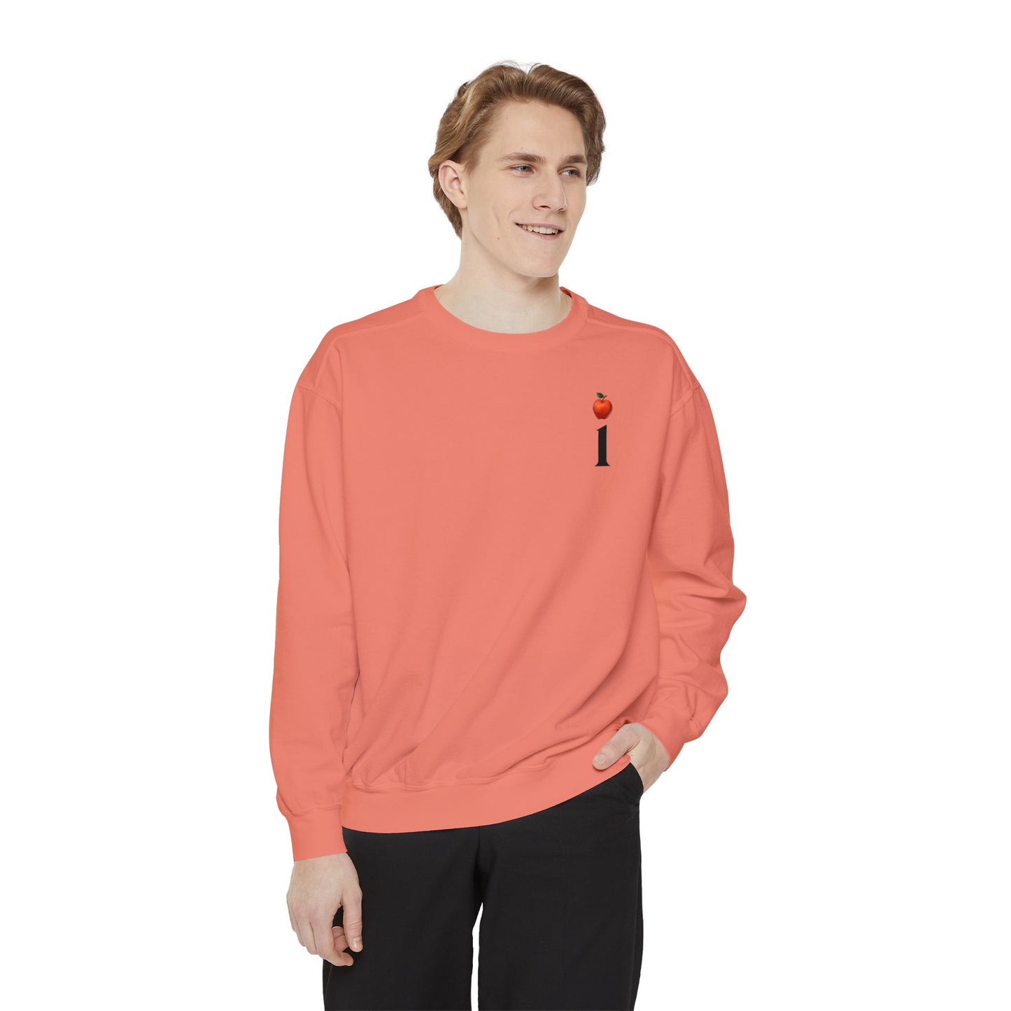 Apple of My i | Unisex Garment-Dyed Sweatshirt