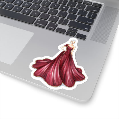 Scorpio (series 2)  |  Zodiac Fashion Illustration (STICKER)