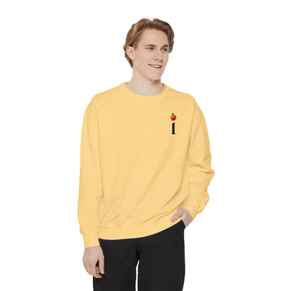 Apple of My i | Unisex Garment-Dyed Sweatshirt