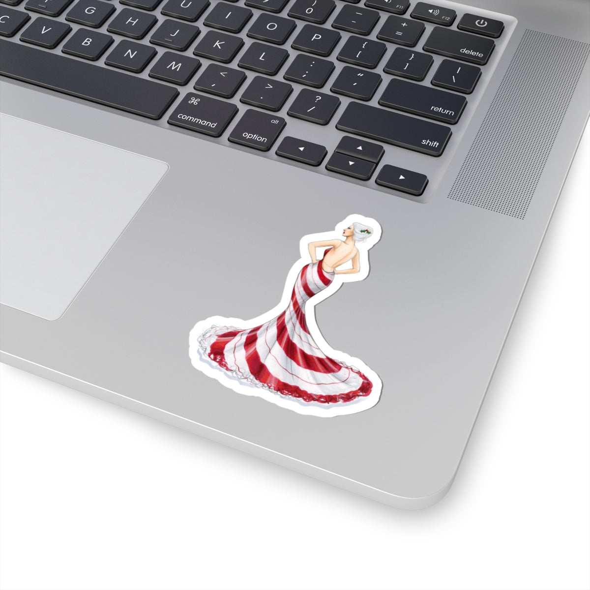 Peppermint Patty  |  Holiday Fashion Illustration (STICKER)