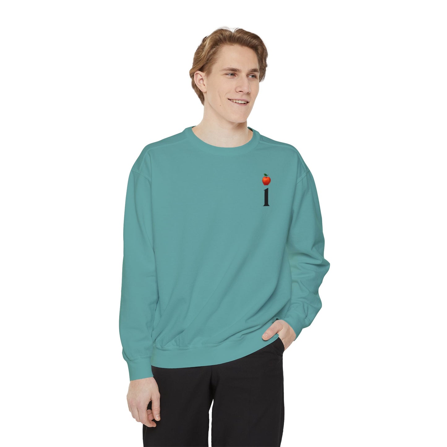 Apple of My i | Unisex Garment-Dyed Sweatshirt