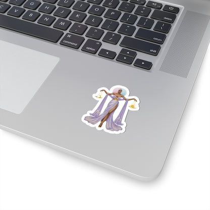 Libra (series 1)  |  Zodiac Fashion Illustration (STICKER)