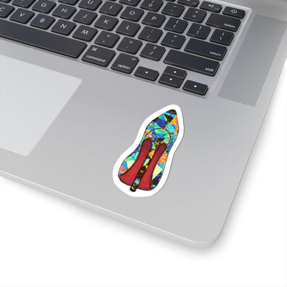 Prism Stiletto  |  Shoe Fashion Illustration (STICKER)