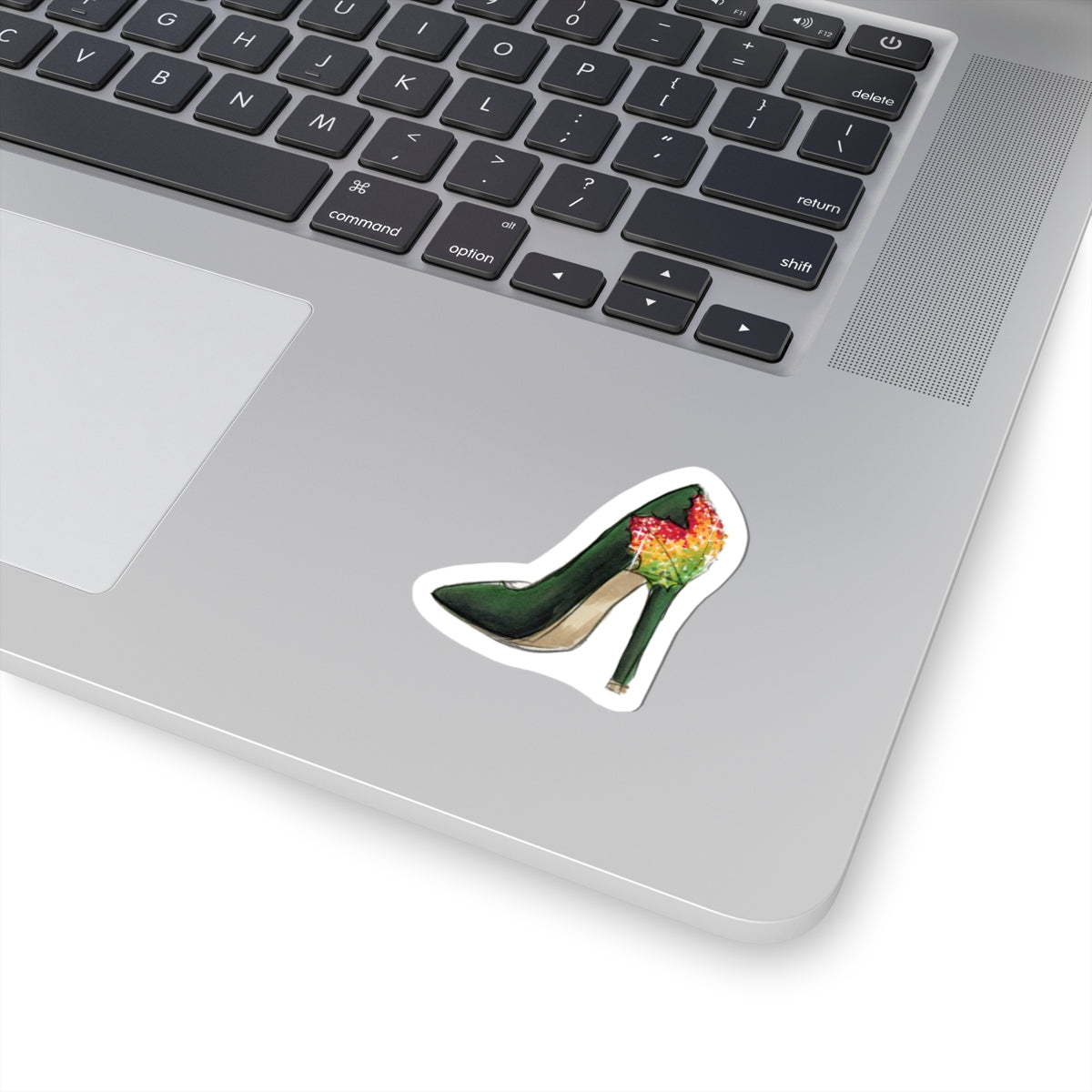 Step Into Fall  |  Fun Fall Stiletto Fashion Illustration (STICKER)