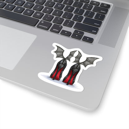 Batty Heels  |  Fun Halloween Fashion (STICKER)