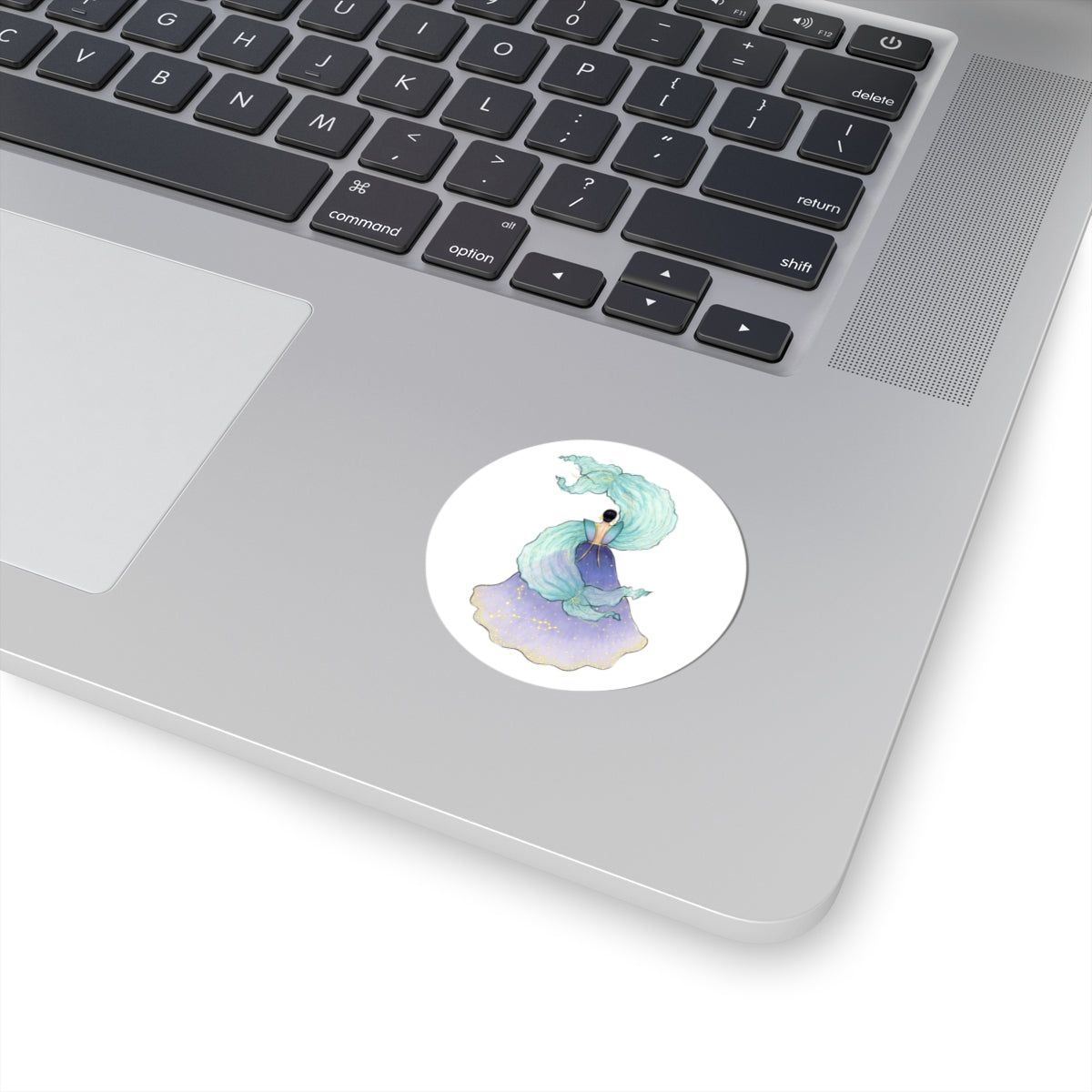Pisces | Zodiac Fashion Illustration (Sticker)