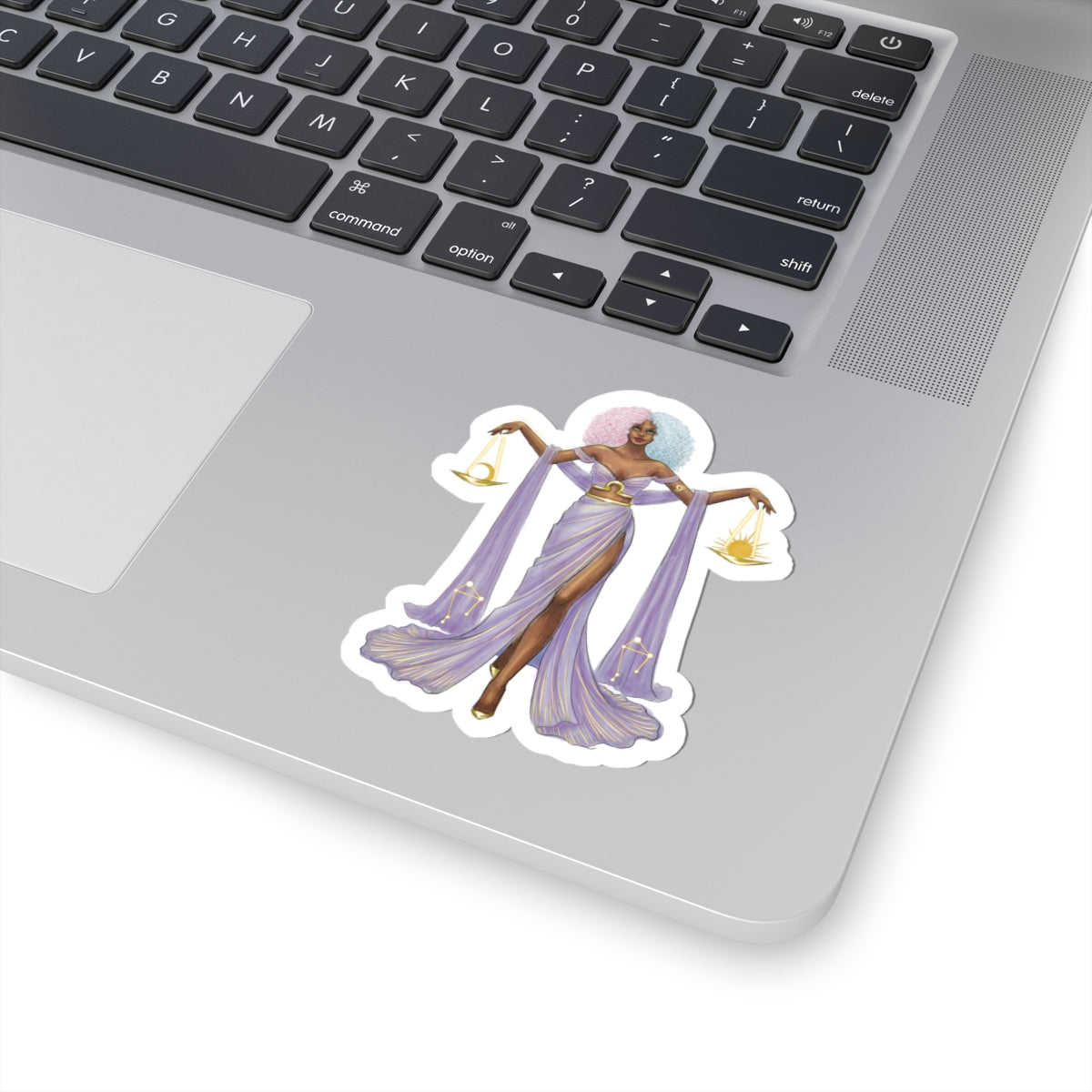 Libra (series 1)  |  Zodiac Fashion Illustration (STICKER)