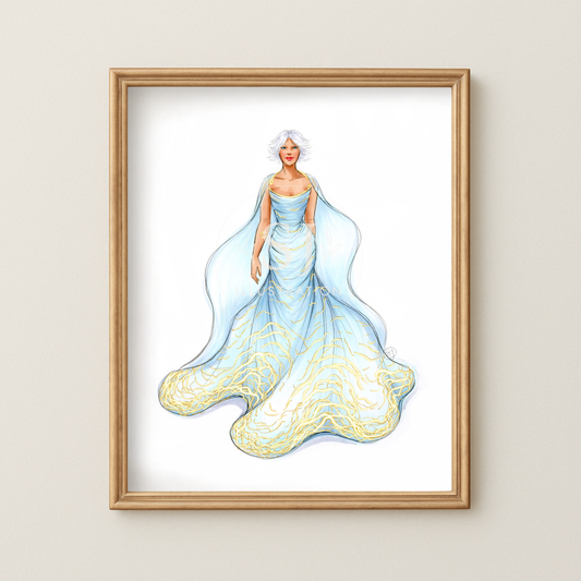 Cancer (series 2)  | Zodiac Series Illustration (PRINT)