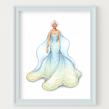 Cancer (series 2)  | Zodiac Series Illustration (PRINT)