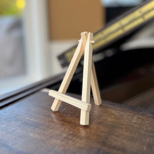 Mini Wooden Easel  |  ACEO Display Stand