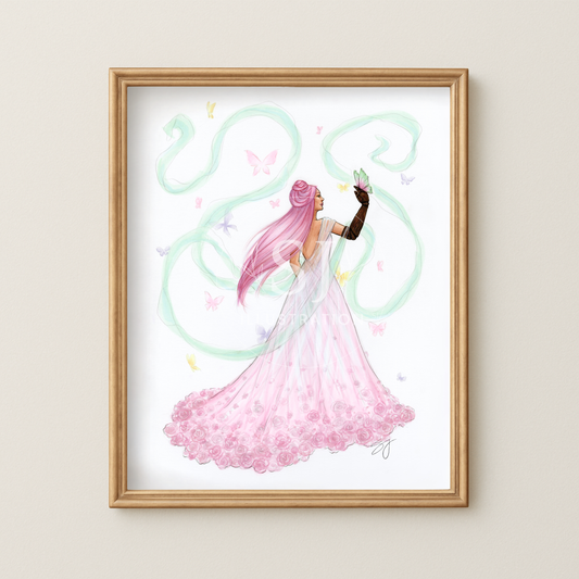 Spring Goddess  | Inclusive Fashion Illustration (PRINT)