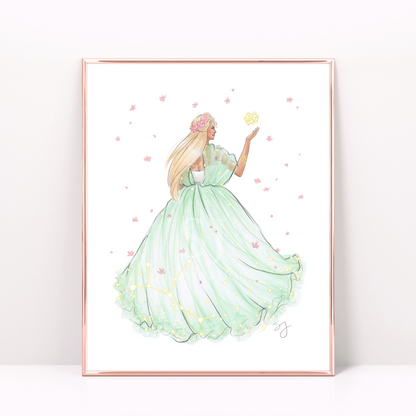 Virgo  |  Zodiac Fashion Illustration (ART PRINT)