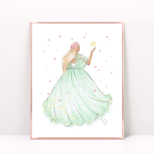 Virgo  |  Zodiac Fashion Illustration (PRINT)